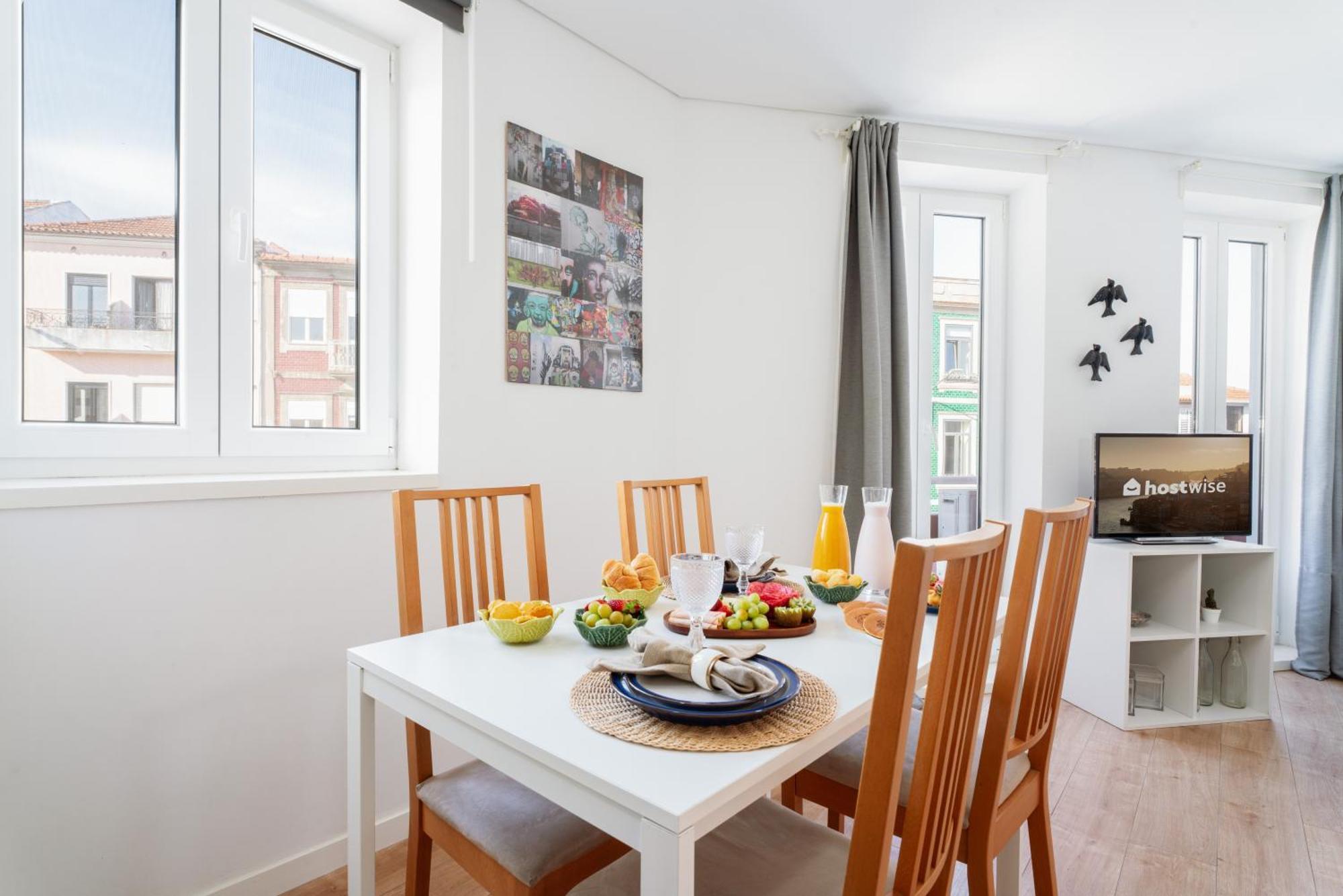 Appartement Host Wise - Flat W Free Private Parking - Bright & Cozy à OOporto Extérieur photo